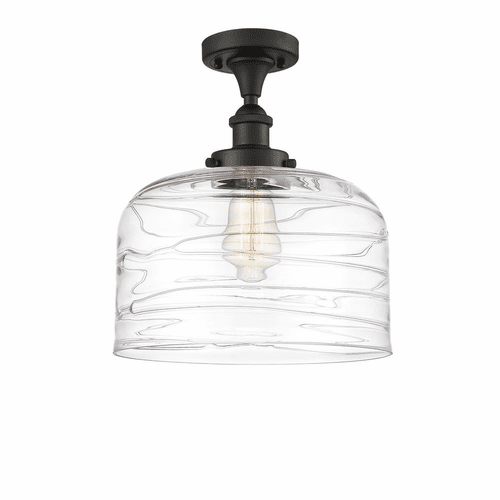 Innovations Bell 1-LT XL Semi-Flush Mount - Oil Rubbed Bronze - 916-1C-OB-G713-L