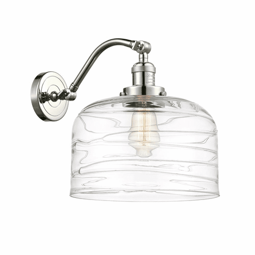 Innovations Bell 1-LT XL Wall Sconce - Polished Nickel - 515-1W-PN-G713-L