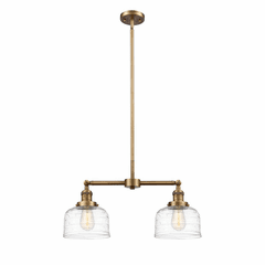 Innovations Bell 2-LT Island Light - Brushed Brass - 209-BB-G713 Innovations Bell 2-LT Island Light - Brushed Brass - 209-BB-G713