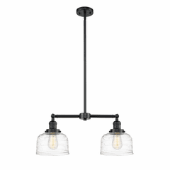 Innovations Bell 2-LT Island Light - Oil Rubbed Bronze - 209-OB-G713 Innovations Bell 2-LT Island Light - Oil Rubbed Bronze - 209-OB-G713