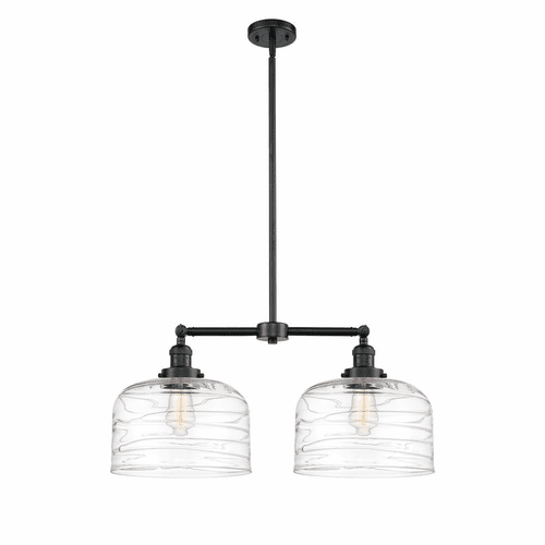 Innovations Bell 2-LT Island Light - Oil Rubbed Bronze - 209-OB-G713-L