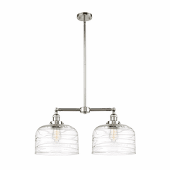 Innovations Bell 2-LT Island Light - Polished Nickel - 209-PN-G713-L Innovations Bell 2-LT Island Light - Polished Nickel - 209-PN-G713-L