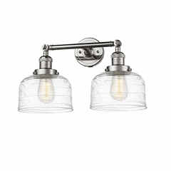 Innovations Bell 2-LT Large Bath Vanity Light - Polished Nickel - 208-PN-G713 Innovations Bell 2-LT Large Bath Vanity Light - Polished Nickel - 208-PN-G713