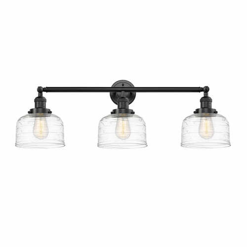 Innovations Bell 3-LT Large Bath Vanity Light - Oil Rubbed Bronze - 205-OB-G713