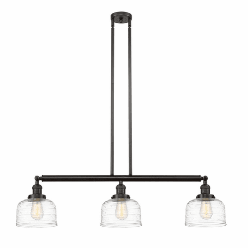 Innovations Bell 3-LT Large Island Light - Oil Rubbed Bronze - 213-OB-G713
