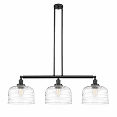 Innovations Bell 3-LT XL Island Light - Matte Black - 213-BK-G713-L Innovations Bell 3-LT XL Island Light - Matte Black - 213-BK-G713-L