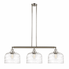 Innovations Bell 3-LT XL Island Light - Polished Nickel - 213-PN-G713-L Innovations Bell 3-LT XL Island Light - Polished Nickel - 213-PN-G713-L