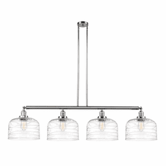 Innovations Bell 4-LT XL Island Light - Polished Chrome - 214-PC-G713-L