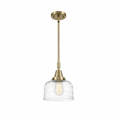 Innovations Bell Large 1-LT Large Mini Pendant - Antique Brass - 447-1S-AB-G713