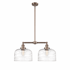 Innovations Bell LED Island Light - Antique Copper - 209-AC-G713-L-LED Innovations Bell LED Island Light - Antique Copper - 209-AC-G713-L-LED