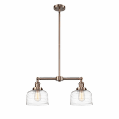 Innovations Bell LED Island Light - Antique Copper - 209-AC-G713-LED Innovations Bell LED Island Light - Antique Copper - 209-AC-G713-LED
