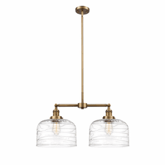 Innovations Bell LED Island Light - Brushed Brass - 209-BB-G713-L-LED Innovations Bell LED Island Light - Brushed Brass - 209-BB-G713-L-LED