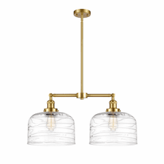 Innovations Bell LED Island Light - Satin Gold - 209-SG-G713-L-LED Innovations Bell LED Island Light - Satin Gold - 209-SG-G713-L-LED