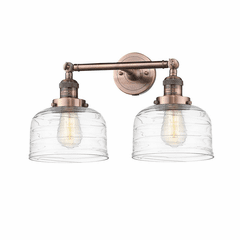 Innovations Bell LED Large Bath Vanity Light - Antique Copper - 208-AC-G713-LED