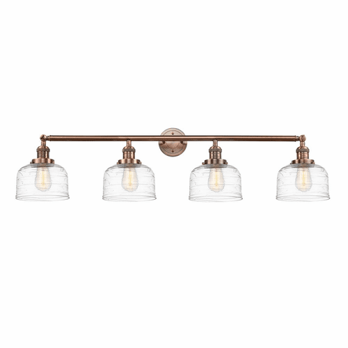 Innovations Bell LED Large Bath Vanity Light - Antique Copper - 215-AC-G713-LED