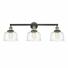 Innovations Bell LED Large Bath Vanity Light - Black Brass - 205-BAB-G713-LED
