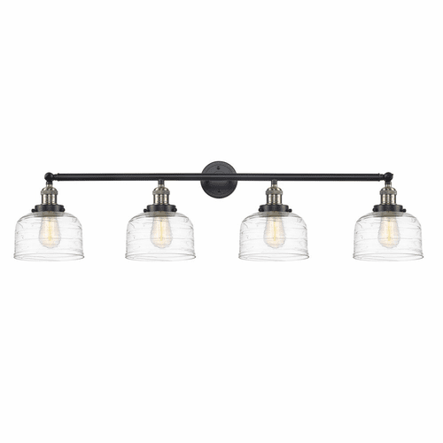 Innovations Bell LED Large Bath Vanity Light - Black Brass - 215-BAB-G713-LED