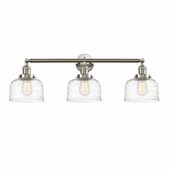 Innovations Bell LED Large Bath Vanity Light - Brushed Nickel - 205-SN-G713-LED