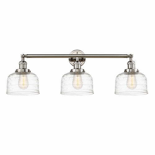 Innovations Bell LED Large Bath Vanity Light - Polished Nickel - 205-PN-G713-LED