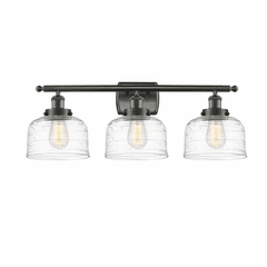 Innovations Bell LED Large Bath Vanity - Oil Rubbed Bronze - 916-3W-OB-G713-LED