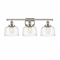 Innovations Bell LED Large Bath Vanity - Polished Nickel - 916-3W-PN-G713-LED