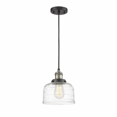 Innovations Bell LED Large Mini Pendant - Black Antique Brass - 201C-BAB-G713-LED Innovations Bell LED Large Mini Pendant - Black Antique Brass - 201C-BAB-G713-LED