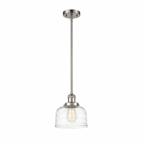 Innovations Bell LED Large Mini Pendant - Brushed Satin Nickel - 201S-SN-G713-LED