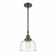 Innovations Bell LED Large Mini Pendant - Oil Rubbed Bronze - 447-1S-OB-G713-LED