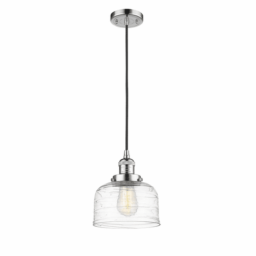 Innovations Bell LED Large Mini Pendant - Polished Chrome - 201C-PC-G713-LED