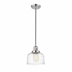 Innovations Bell LED Large Mini Pendant - Polished Nickel - 201C-PN-G713-LED Innovations Bell LED Large Mini Pendant - Polished Nickel - 201C-PN-G713-LED