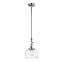 Innovations Bell LED Large Mini Pendant - Polished Nickel - 206-PN-G713-LED