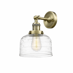 Innovations Bell LED Large Wall Sconce - Antique Brass - 203-AB-G713-LED
