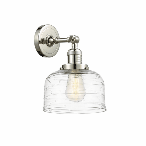 Innovations Bell LED Large Wall Sconce - Polished Nickel - 203-PN-G713-LED