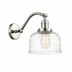 Innovations Bell LED Large Wall Sconce - Polished Nickel - 515-1W-PN-G713-LED