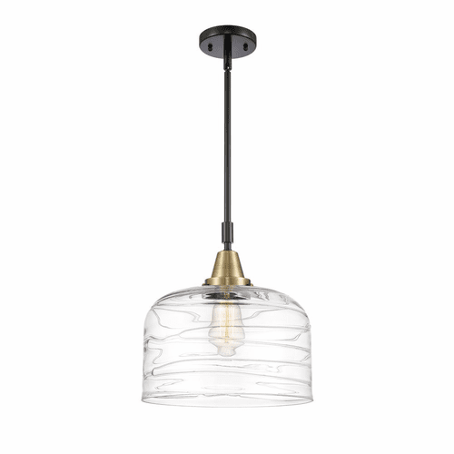 Innovations Bell LED Mini Pendant - Black Antique Brass - 447-1S-BAB-G713-L-LED