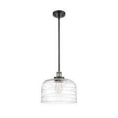 Innovations Bell LED Mini Pendant - Black Antique Brass - 916-1S-BAB-G713-L-LED