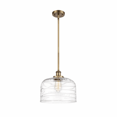 Innovations Bell LED Mini Pendant - Brushed Brass - 916-1S-BB-G713-L-LED