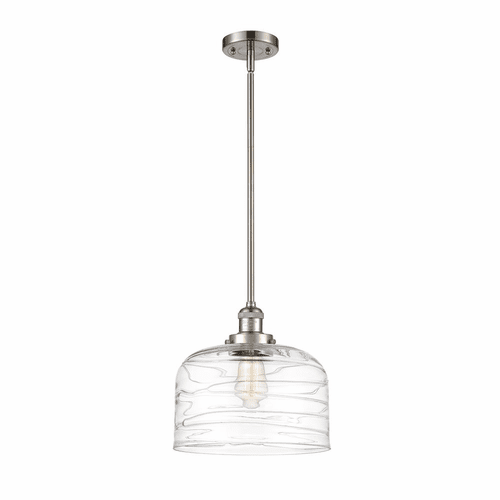 Innovations Bell LED Mini Pendant - Brushed Satin Nickel - 201S-SN-G713-L-LED