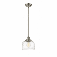 Innovations Bell LED Mini Pendant - Brushed Satin Nickel - 916-1S-SN-G713-LED Innovations Bell LED Mini Pendant - Brushed Satin Nickel - 916-1S-SN-G713-LED
