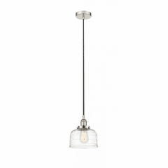 Innovations Bell LED Mini Pendant - Polished Nickel - 616-1PH-PN-G713-LED