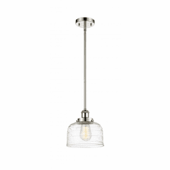 Innovations Bell LED Mini Pendant - Polished Nickel - 916-1S-PN-G713-LED