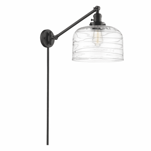 Innovations Bell LED Swing Arm With Switch - Oil Rubbed Bronze - 237-OB-G713-L-LED