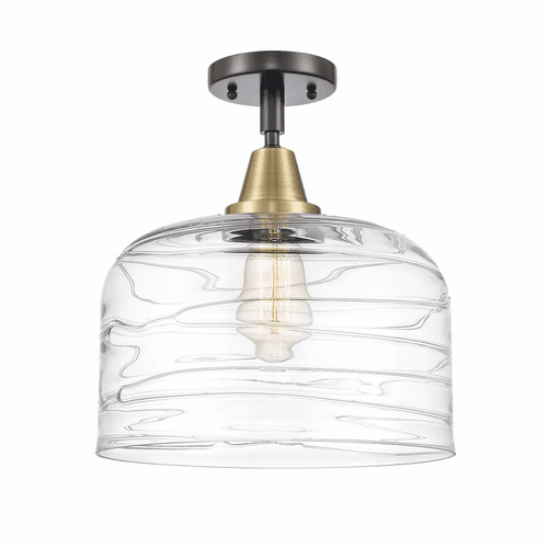 Innovations Bell LED XL Flush Mount - Black Antique Brass - 447-1C-BAB-G713-L-LED