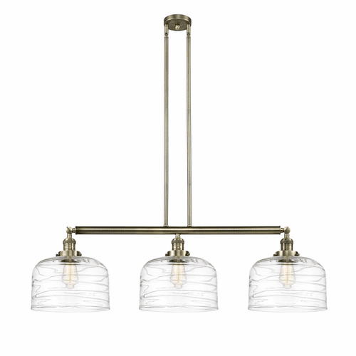 Innovations Bell LED XL Island Light - Antique Brass - 213-AB-G713-L-LED