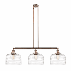 Innovations Bell LED XL Island Light - Antique Copper - 213-AC-G713-L-LED Innovations Bell LED XL Island Light - Antique Copper - 213-AC-G713-L-LED