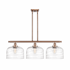 Innovations Bell LED XL Island Light - Antique Copper - 916-3I-AC-G713-L-LED
