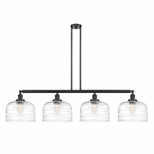 Innovations Bell LED XL Island Light - Matte Black - 214-BK-G713-L-LED