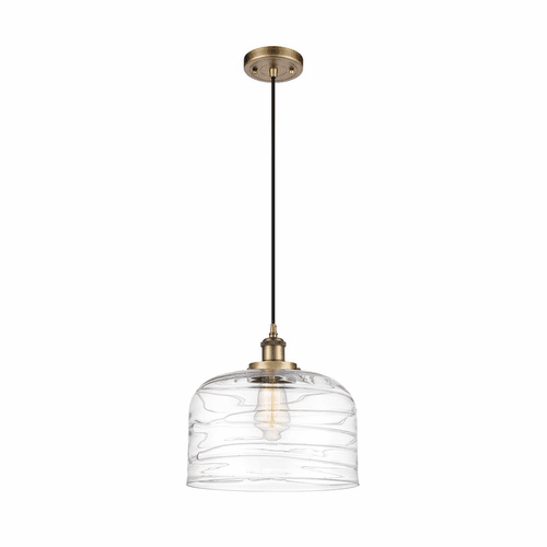 Innovations Bell LED XL Mini Pendant - Brushed Brass - 916-1P-BB-G713-L-LED