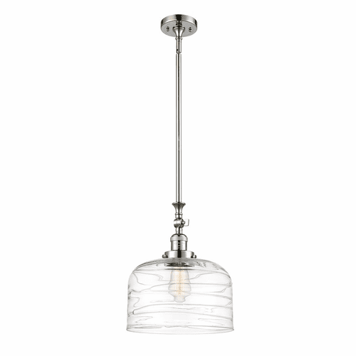 Innovations Bell LED XL Mini Pendant - Polished Nickel - 206-PN-G713-L-LED