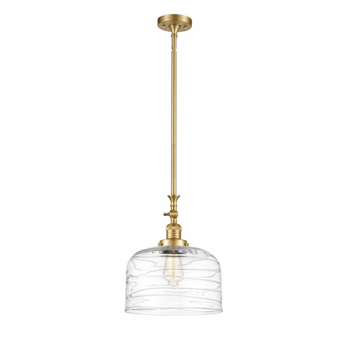 Innovations Bell LED XL Mini Pendant - Satin Gold - 206-SG-G713-L-LED